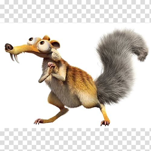 Scrat Sid Ellie Ice Age Blue Sky Studios, others transparent background PNG clipart