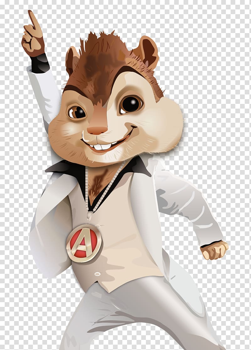 Alvin and the Chipmunks Cartoon, others transparent background PNG clipart