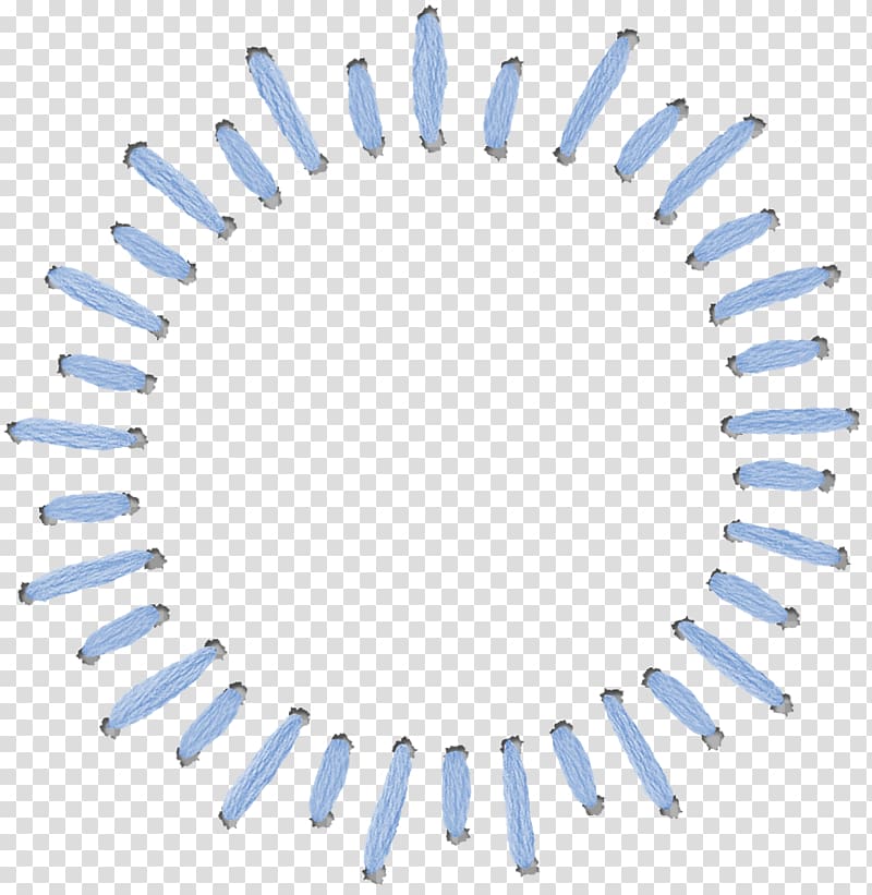 Blue Rope, Blue rope ring transparent background PNG clipart