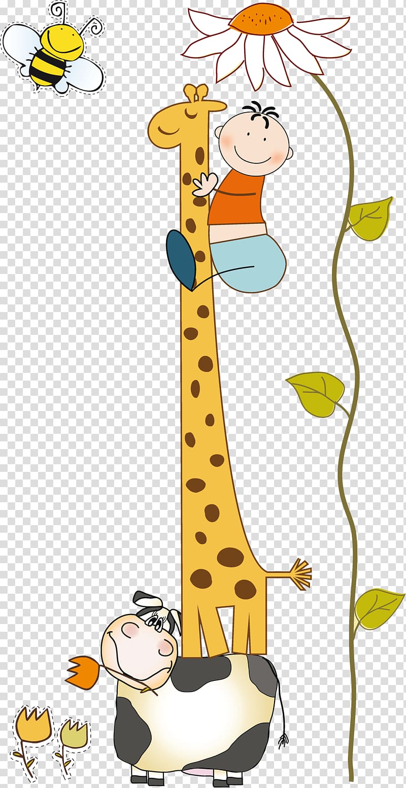 Baby Giraffes Cartoon , giraff transparent background PNG clipart