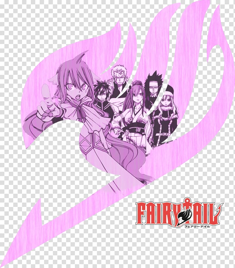 Fairy Tail Natsu Dragneel Erza Scarlet Logo Juvia Lockser, fairy tail transparent background PNG clipart