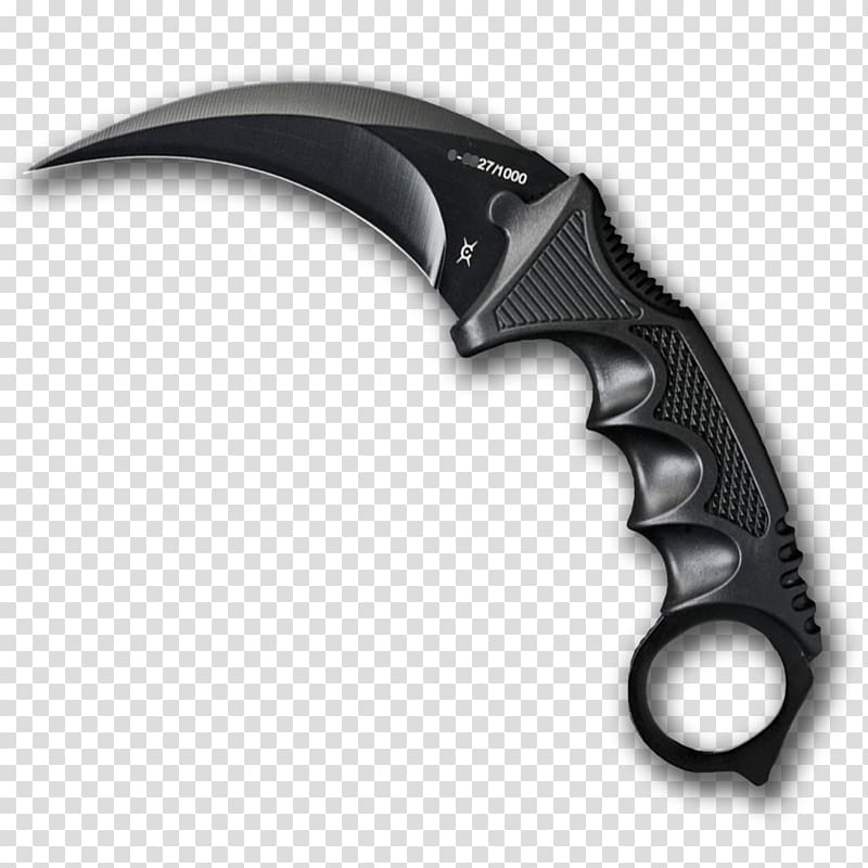 Hunting & Survival Knives Knife Karambit Blade, knife transparent background PNG clipart