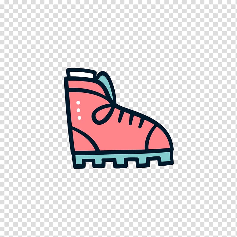 Red Blue, Red and blue mountain shoes transparent background PNG clipart