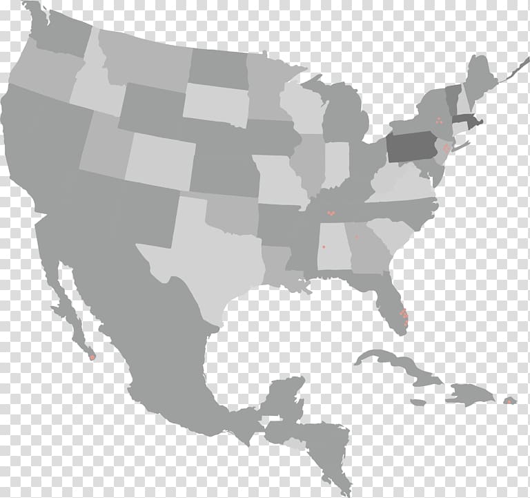 United States South America Blank map, united states transparent background PNG clipart