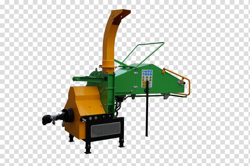 Machine Woodchipper Paper shredder Tractor, wood transparent background PNG clipart