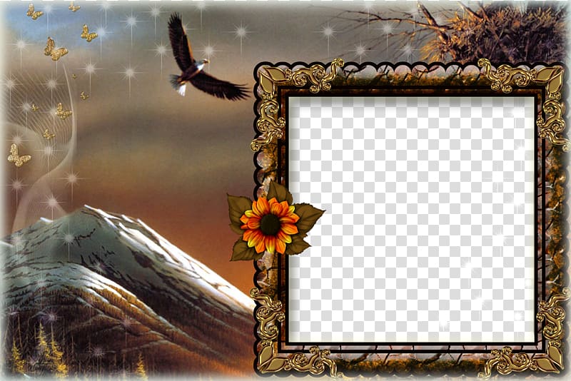 Frames Desktop Autumn, frame transparent background PNG clipart
