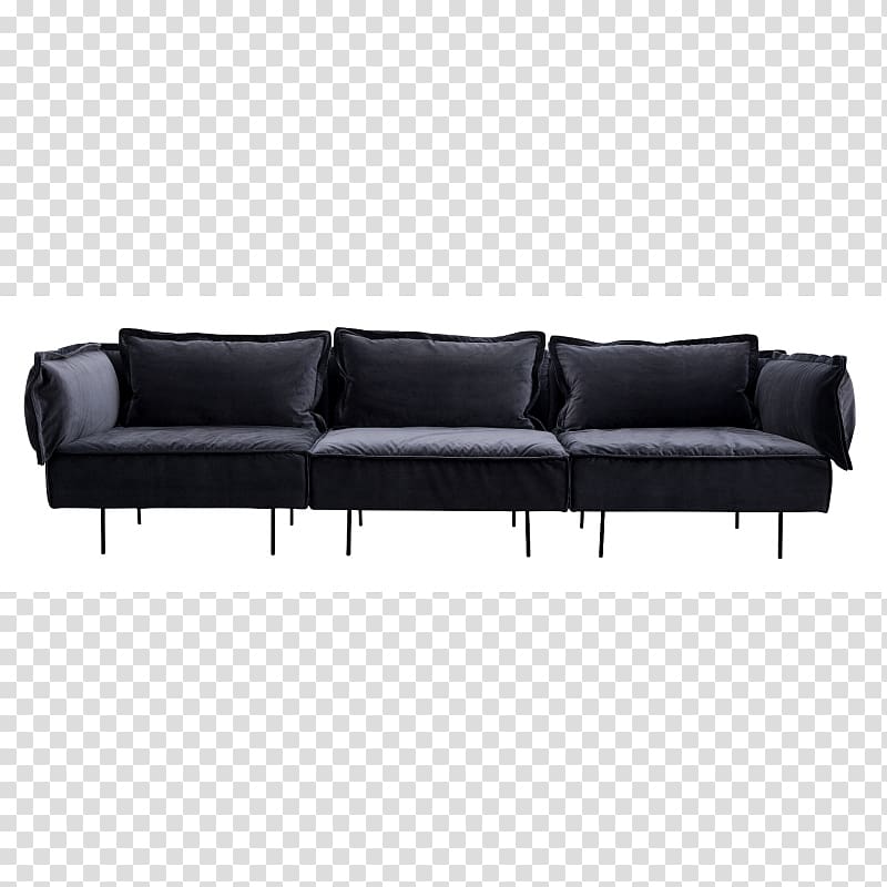 Couch Velvet Chaise longue Sofa bed Chadwick modular seating, others transparent background PNG clipart