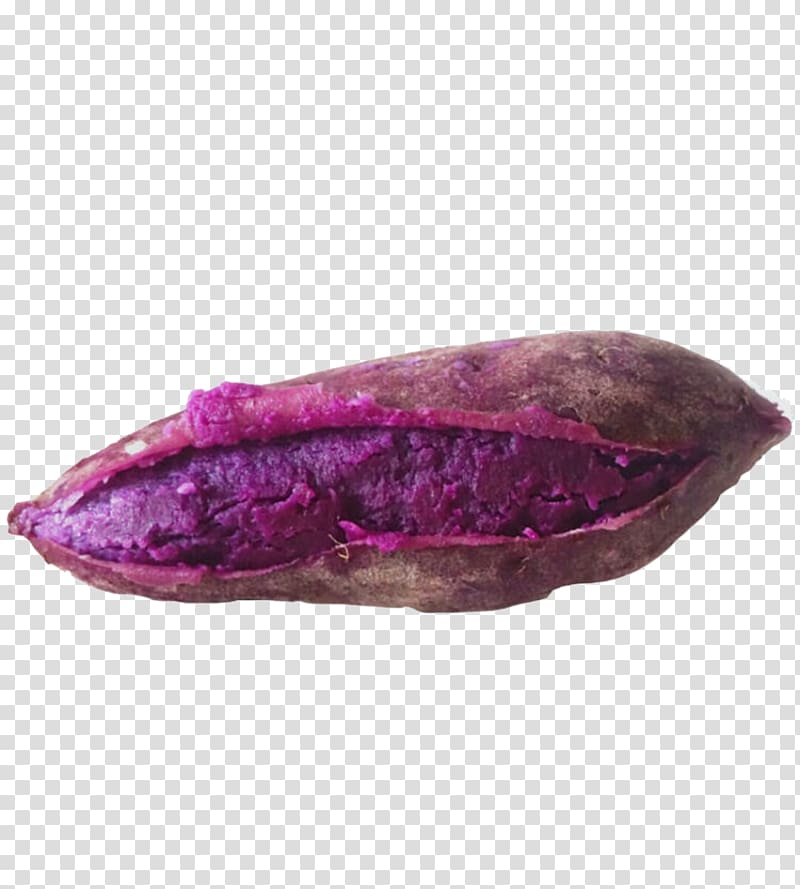 Purple Sweet potato Dioscorea alata, Purple potato peel transparent background PNG clipart