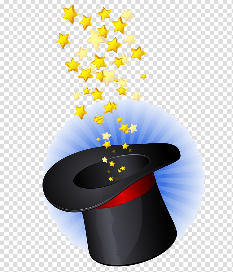 Magic Hat Graphic design Wand, hats transparent background PNG clipart