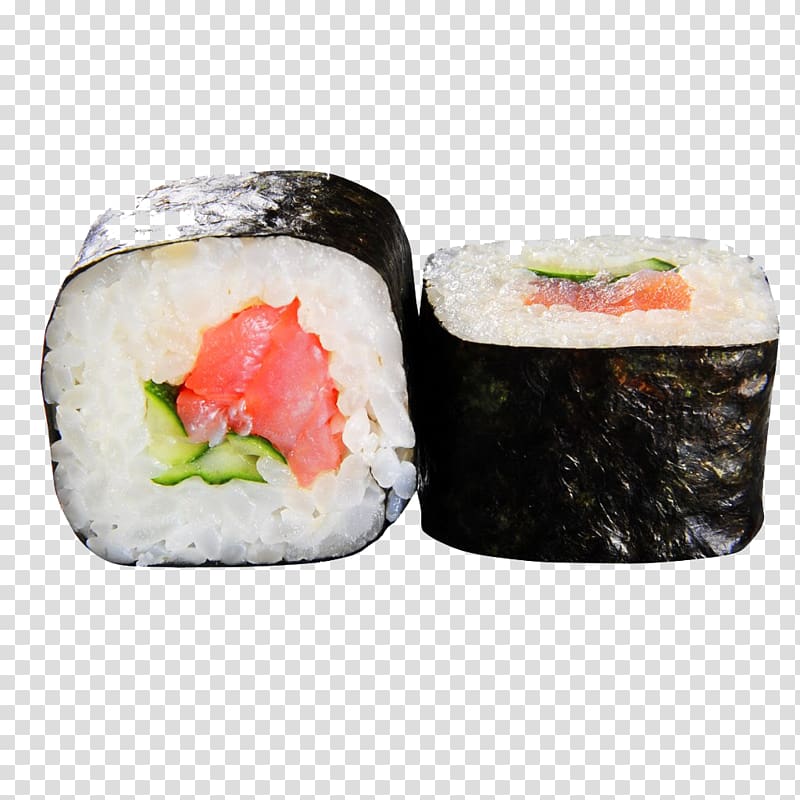 Sushi California roll Makizushi Japanese Cuisine Sashimi, sushi transparent background PNG clipart