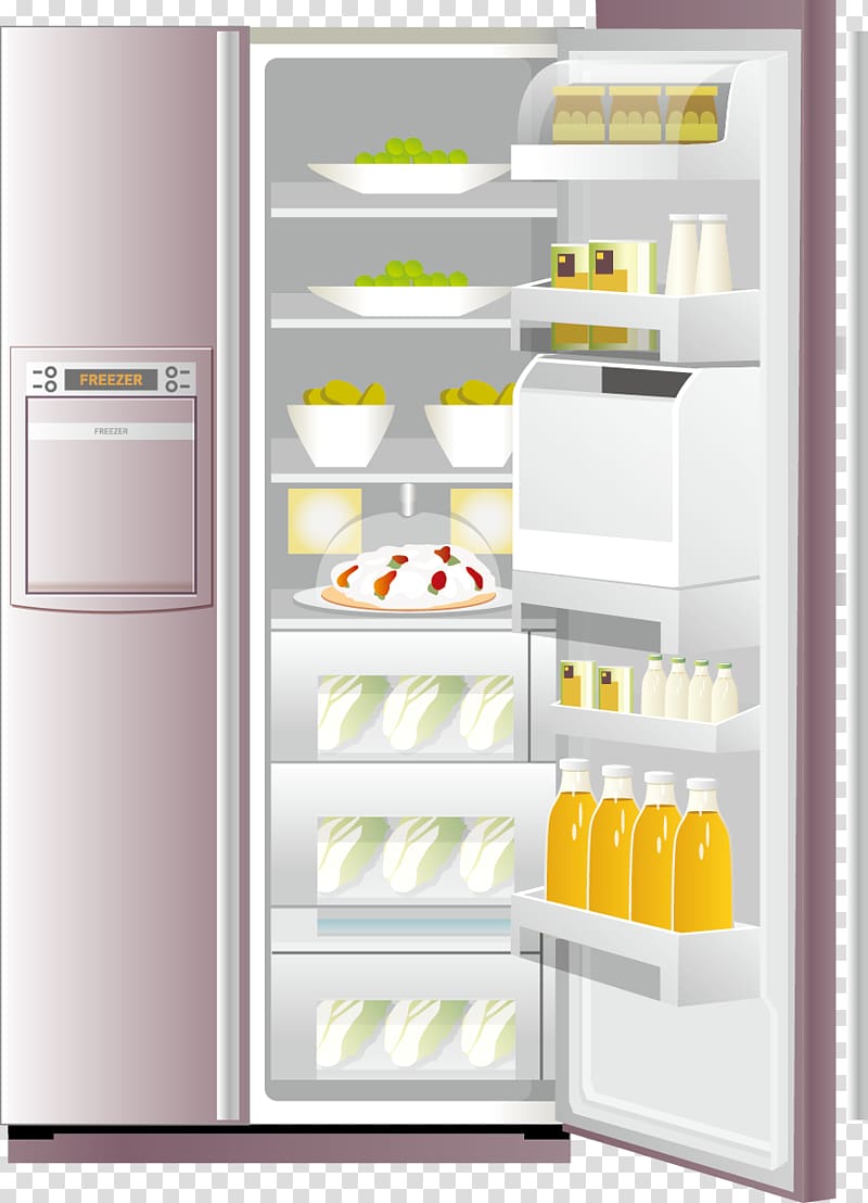 Refrigerator Euclidean , refrigerator transparent background PNG clipart