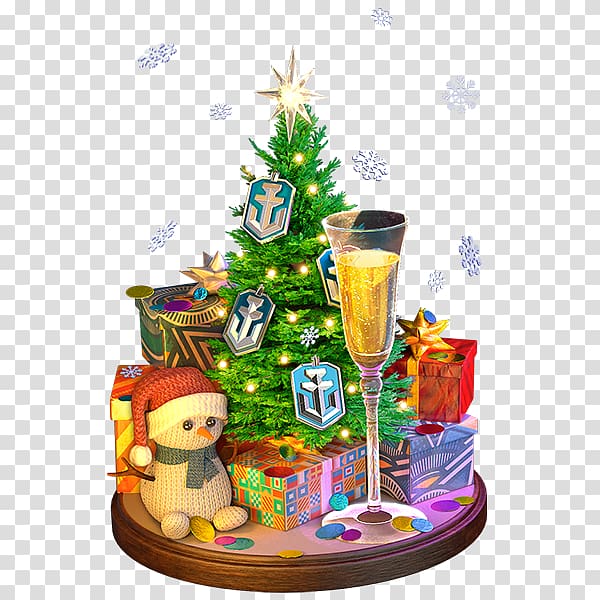 World of Warships Christmas ornament, christmas transparent background PNG clipart