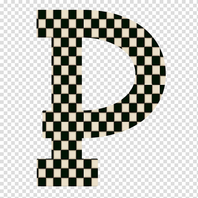 Decorative Letters , xadrez transparent background PNG clipart
