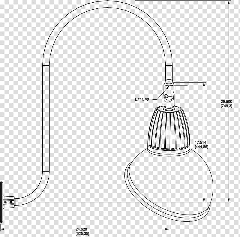 Drawing Lighting Plumbing Fixtures, shading style transparent background PNG clipart