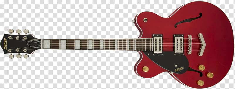Gretsch Electric guitar Musical Instruments Semi-acoustic guitar, Gretsch transparent background PNG clipart