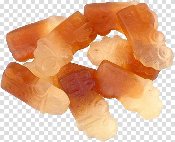 Gummi candy Gelatin dessert Jelly Babies Flavor, Candy material transparent background PNG clipart