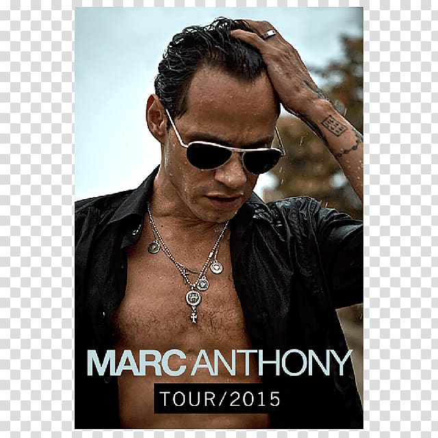 Marc Anthony Singer Song Amazon Music Rain Over Me, tour poster transparent background PNG clipart