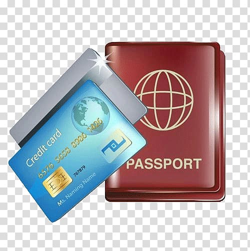 Passport Travel visa , Passport Card transparent background PNG clipart