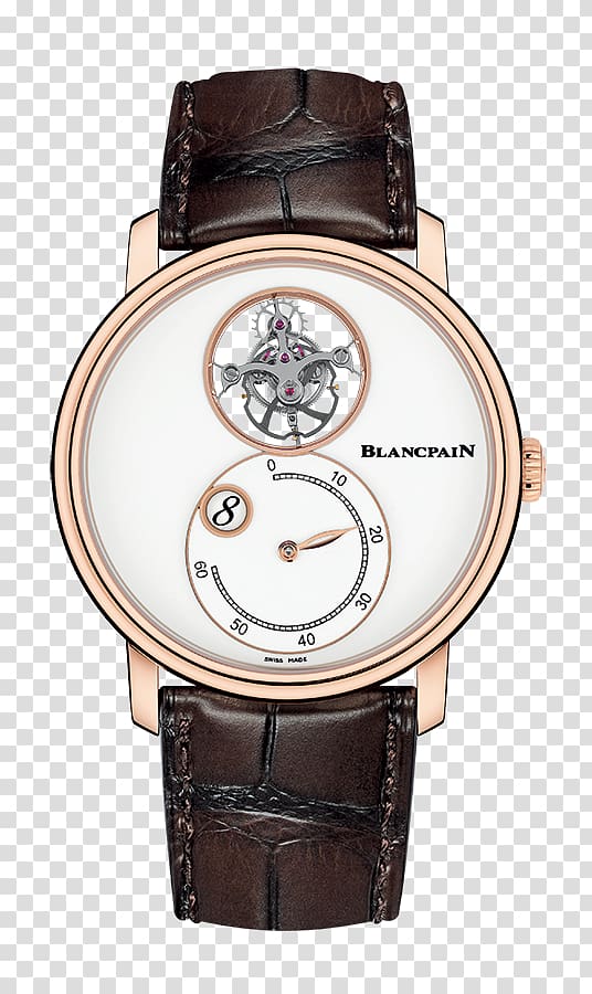 Villeret Baselworld Tourbillon Blancpain Watch, watch transparent background PNG clipart