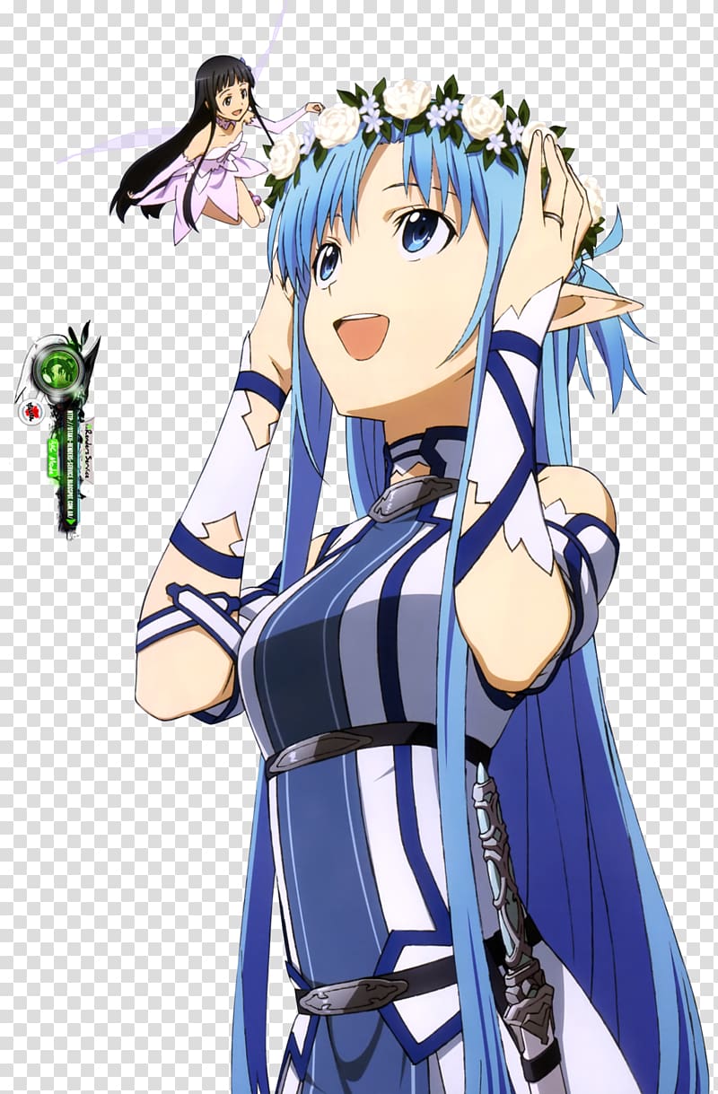 Asuna Kirito Sinon Leafa Sword Art Online 1: Aincrad, sword art transparent background PNG clipart