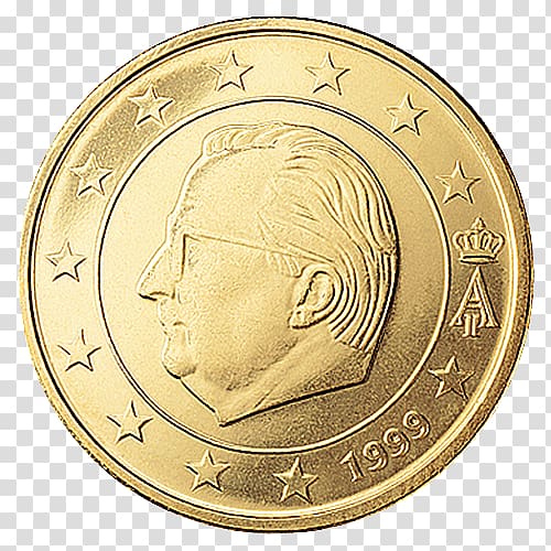 50 cent euro coin Belgian euro coins 1 cent euro coin, 50 fen coins transparent background PNG clipart