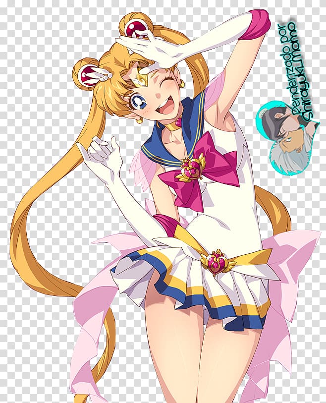 Chibiusa Sailor Uranus Sailor Moon Anime Luna, sailor moon transparent background PNG clipart