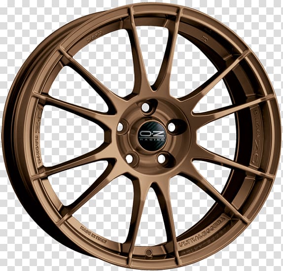 Car OZ Group Racing Alloy wheel, car transparent background PNG clipart