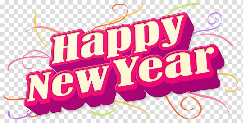 Happy New Year 2024 Text PNG | Download FREE - Freebiehive