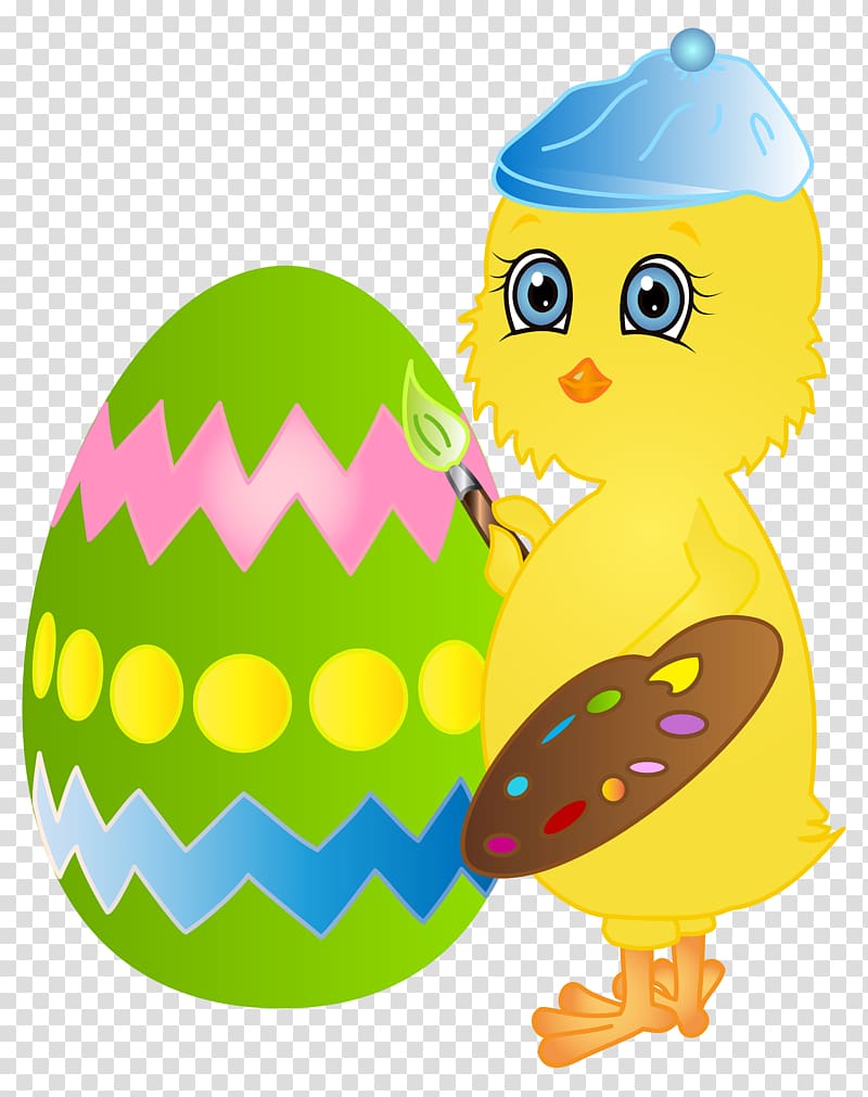 Chicken Red Easter egg , watercolor egg transparent background PNG clipart