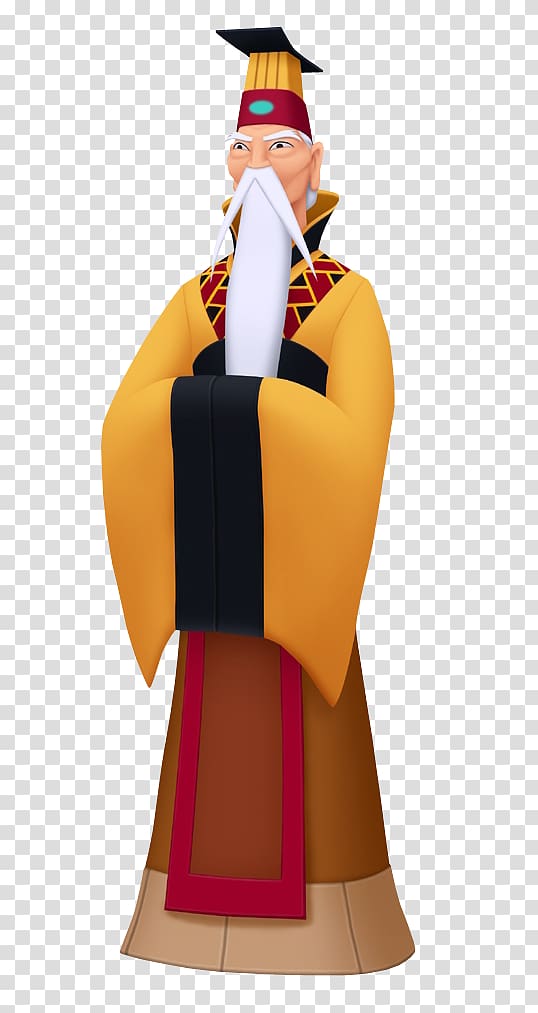The Emperor of China Fa Mulan Chi-Fu, kingdom hearts transparent background PNG clipart