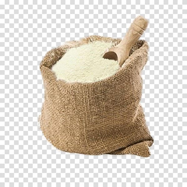 Whole-wheat flour Flour sack Gunny sack , flour transparent background PNG clipart