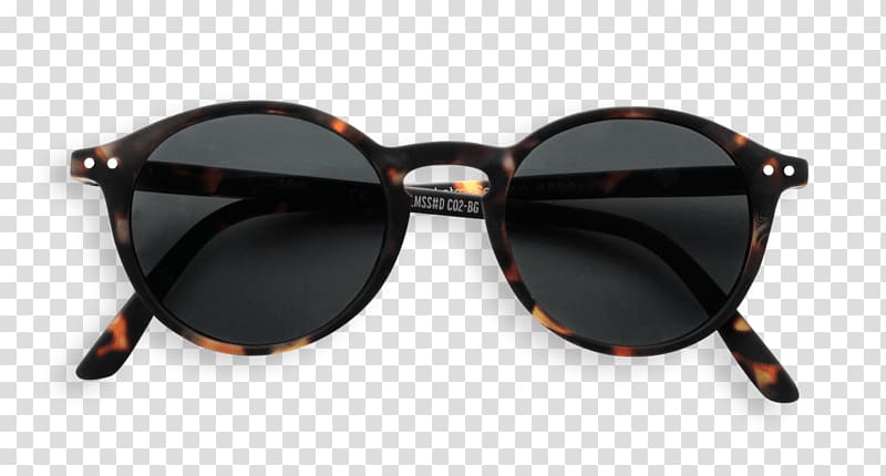 IZIPIZI Mirrored sunglasses Eyewear, tortoide transparent background PNG clipart