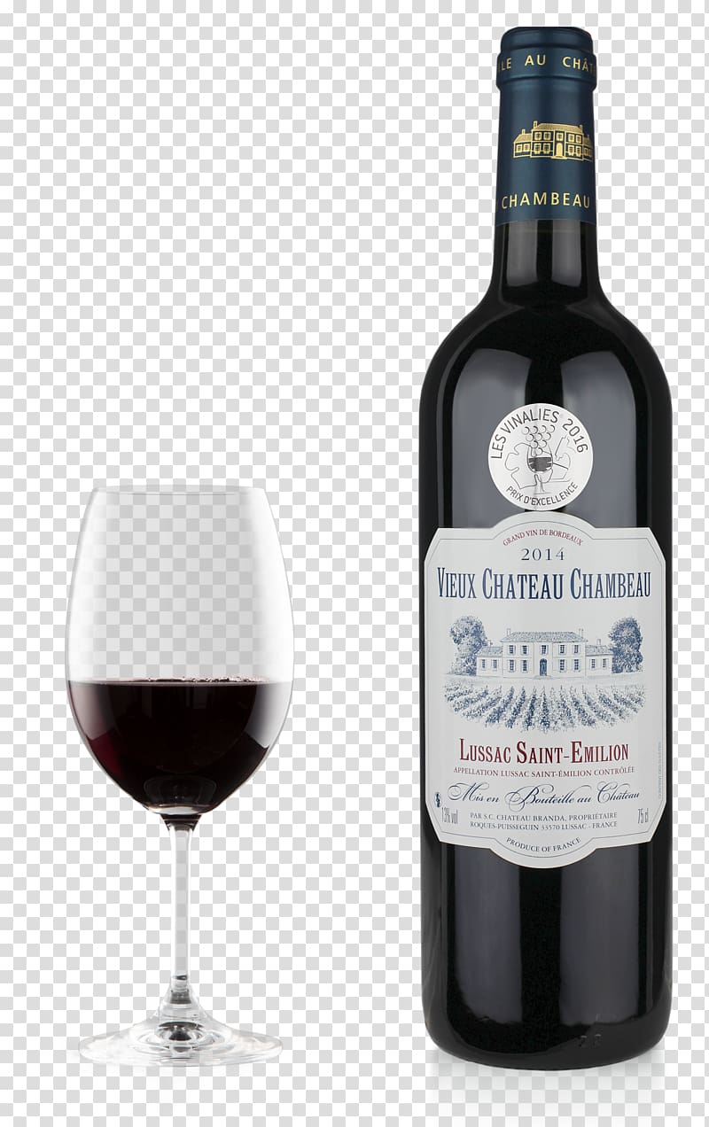 Chateau BRANDA ~ Puisseguin Saint-Emilion Wine Puisseguin-Saint-Émilion AOC Liqueur Lussac-Saint-Émilion AOC, wine transparent background PNG clipart