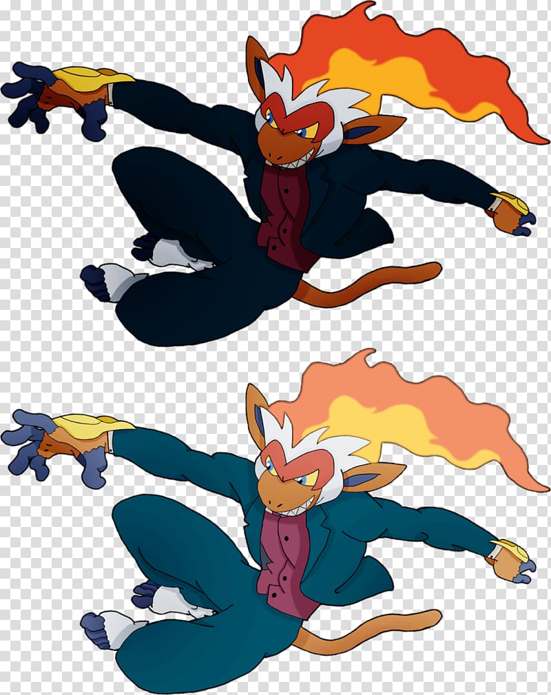 Infernape Pokémon, leap transparent background PNG clipart