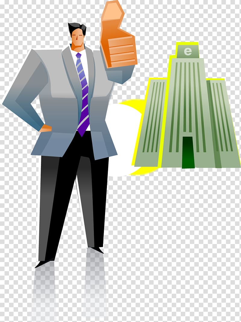 Businessperson, Cartoon creative business people transparent background PNG clipart