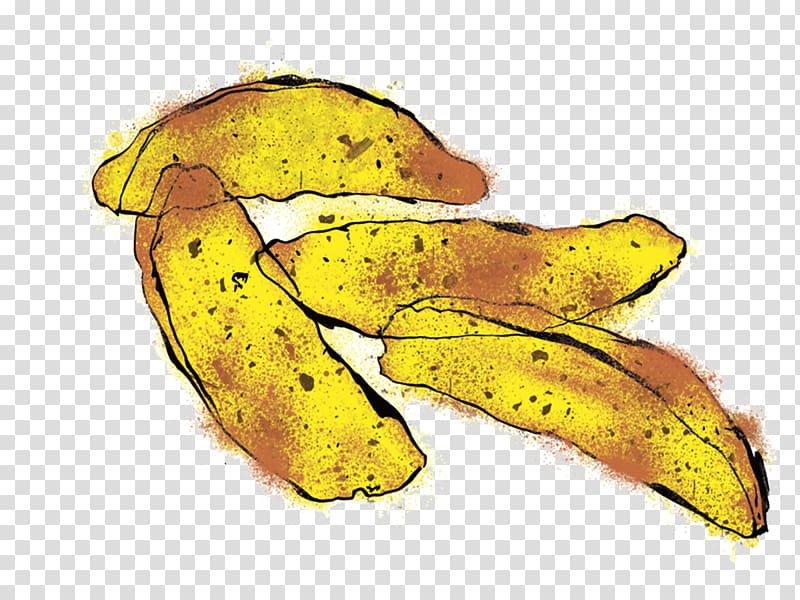 Saba banana Cooking banana, potato wedges transparent background PNG clipart