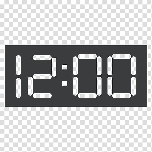 Alarm Clocks Timer Digital clock Countdown, clock transparent background PNG clipart