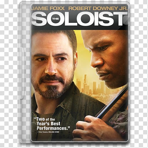 Robert Downey Jr. Jamie Foxx The Soloist Television film, robert downey jr transparent background PNG clipart