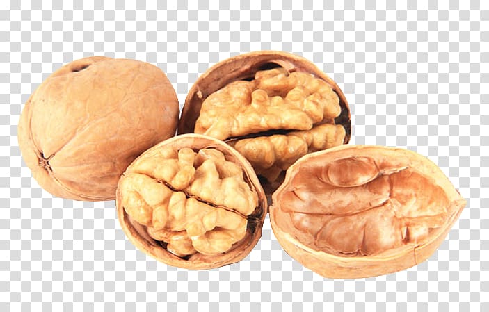 Walnut Dried fruit Food, Walnut share transparent background PNG clipart