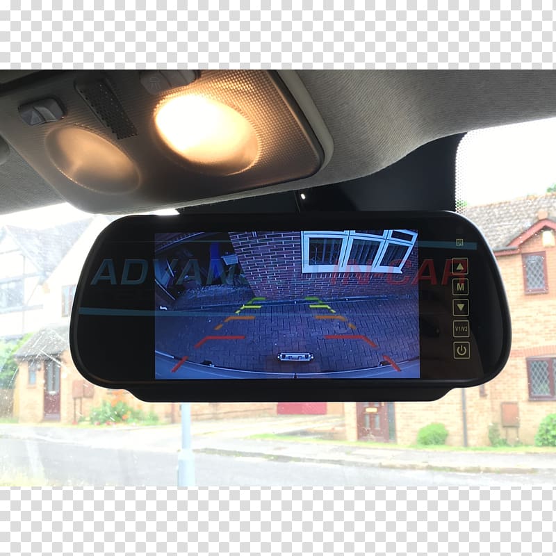 Car Display device Rear-view mirror Backup camera Reversing, binoculars rear view transparent background PNG clipart