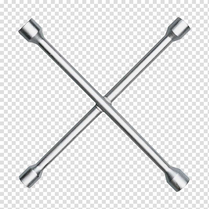 Car Van Spanners Lug nut Lug wrench, wrench transparent background PNG clipart