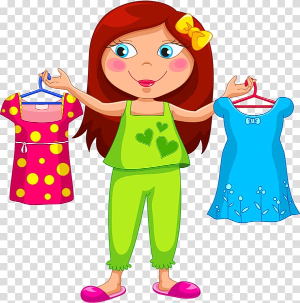 graphics Illustration, girl clothes transparent background PNG clipart