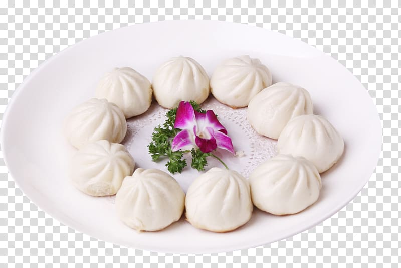 Xiaolongbao Baozi Dim sum Cha siu bao Dim sim, Breakfast buns transparent background PNG clipart