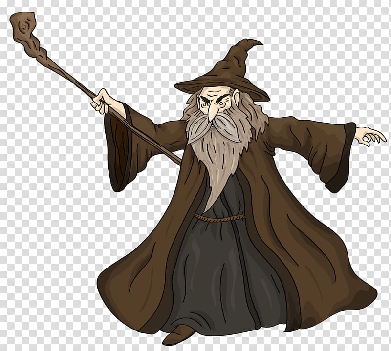 Radagast magician Shaman , Wizard transparent background PNG clipart