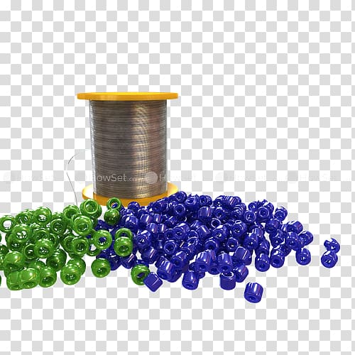 Bead Plastic Cobalt blue, sun secure transparent background PNG clipart