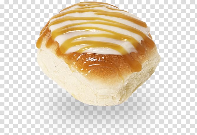 Bun Danish pastry Frosting & Icing Profiterole Puff pastry, caramel cream transparent background PNG clipart