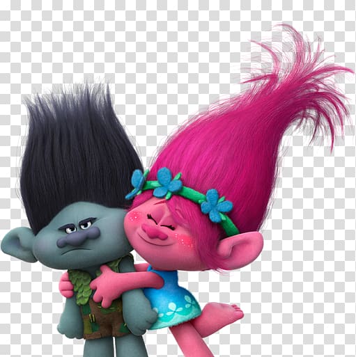 Trolls DreamWorks Animation Animated film True Colors, trolls transparent background PNG clipart