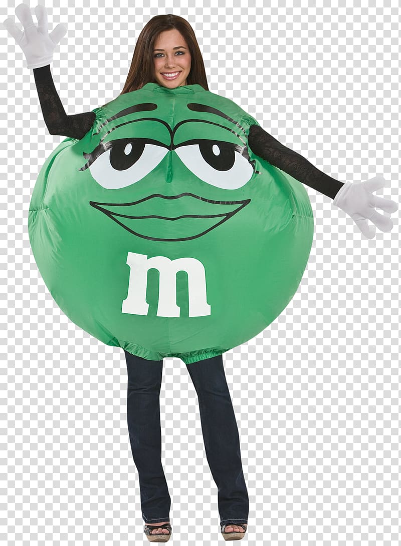 Inflatable costume Halloween costume M&M\'s, cosplay transparent background PNG clipart
