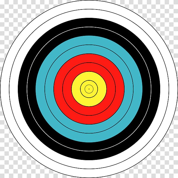 Shooting target Target archery World Archery Federation Arrow, Target Practice transparent background PNG clipart