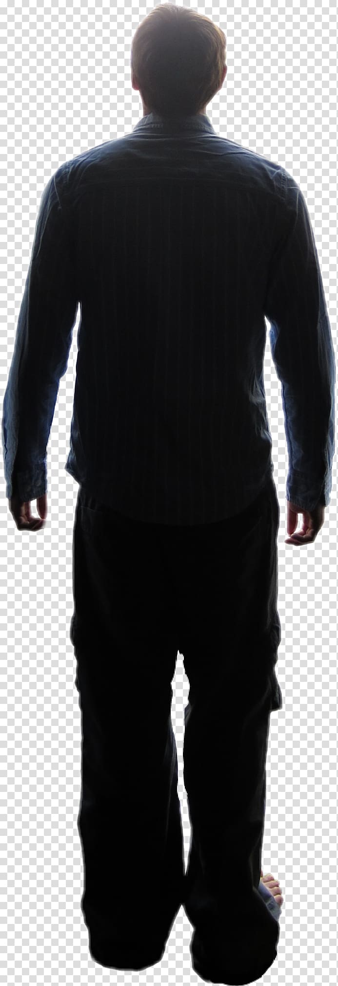 Outerwear Black M, falling-man transparent background PNG clipart
